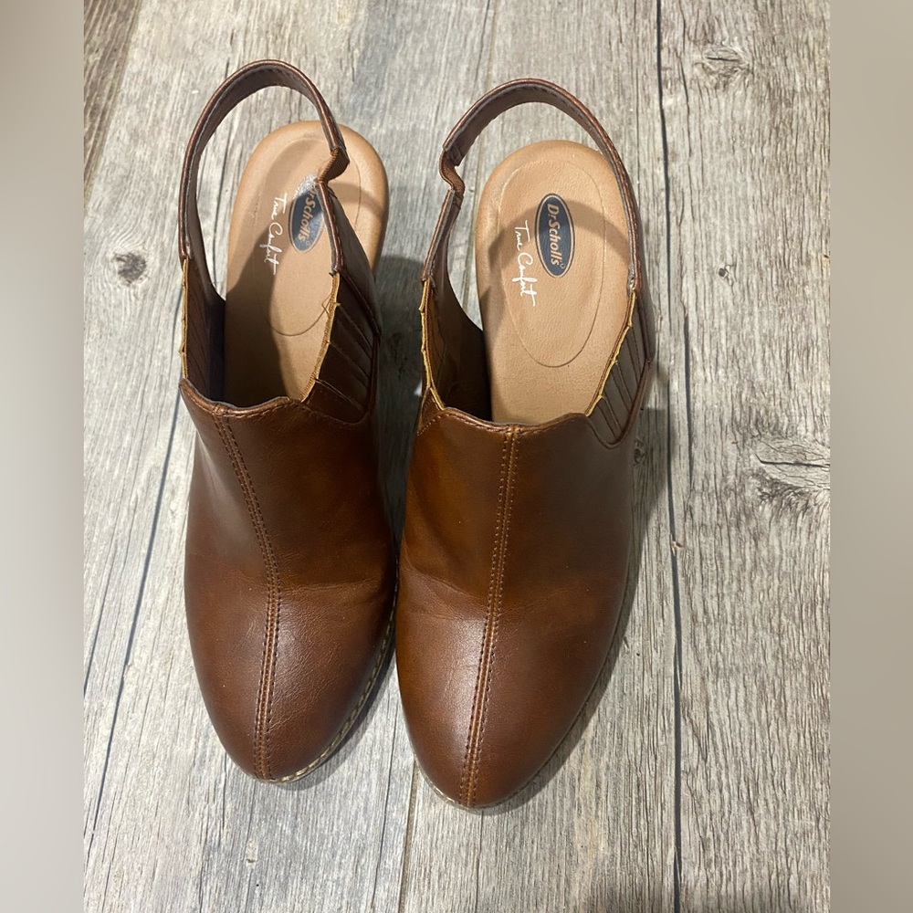 Dr. Scholl's Tan Women's Mules Size 8